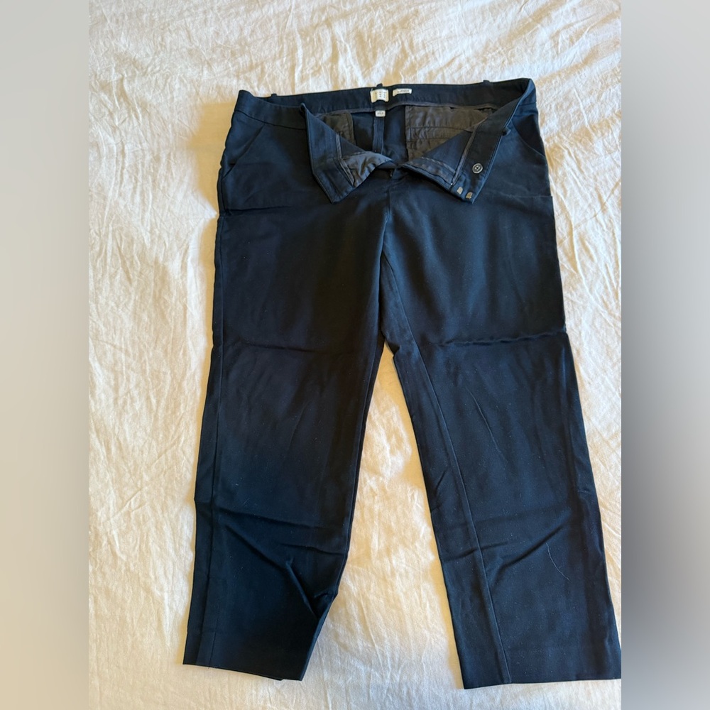 Women's Black Cotton Dress Pants, A New Day, Size 18